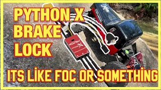 The Incredible BRAKE LOCK Feature of the Python X esc from Furitek