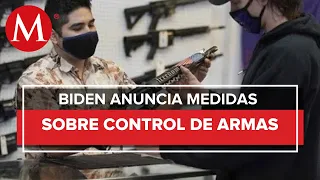 Biden anuncia medidas ante epidemia  de violencia con armas de fuego en EU