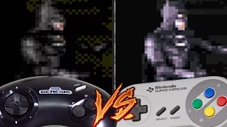 Sega Genesis Vs Super Nintendo - Batman Forever