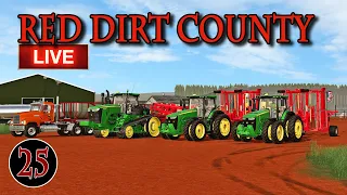 Harvesting Spuds with the Spudnik Kit - Red Dirt County LIVE #25 - Farming Simulator 19