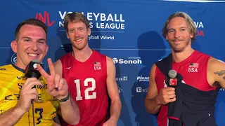 🇺🇸 Max Holt & 🇺🇸 Taylor Averill | USA vs Argentina | VNL 2024 Ottawa