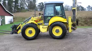 New holland B115 traktorgrävare / grävlastare