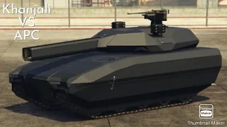 Khanjali VS APC Dogfight | GTA Online