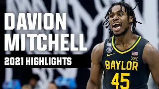 Davion Mitchell 2021 NCAA tournament highlights