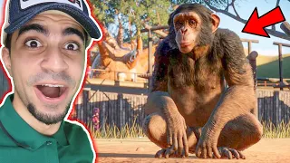 محاكي حديقة الحيوانات : اشتريت قرد Planet Zoo !! 😱🔥