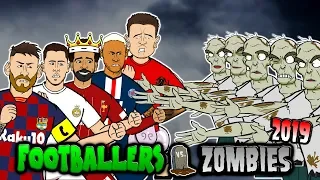 🧟Footballers vs Zombies: 2019🧟 (Messi, Neymar, Mbappe, Salah, Kane & more! Halloween Special)