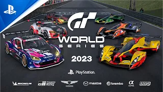 『グランツーリスモ ワールドシリーズ 2023』 アナウンストレーラー