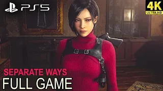 RESIDENT EVIL 4 REMAKE Separate Ways DLC PS5 Gameplay Walkthrough FULL GAME 4K 60FPS - No Commentary