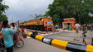 Historical Scene 20 Diesel Loco Transfer Bangladesh Rail Passing out International Border Railgate