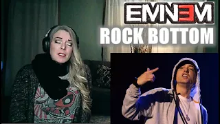FIRST TIME HEARING Eminem Rock Bottom | "Aw, to be in THAT PLACE...ROCK BOTTOM..."