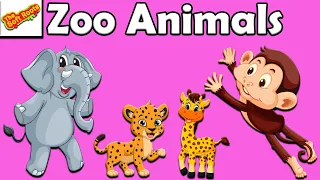 Zoo Animals Name For Kids | Learn Zoo Animals | Zoo Animals names | Kids Learning Videos