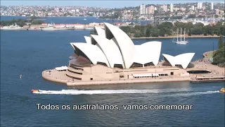 Hino da Austrália - IMAGENS E LETRA PT/BR