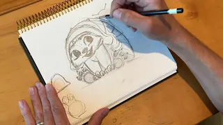 Raya and the Last Dragon | How to Draw... Baby Tuk Tuk | Disney UK