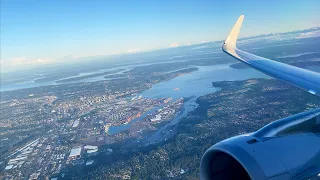 Awesome Engine Buzz & Clear Skies – SEA Takeoff – American – Airbus A321-200 – N908AA – SCS Ep. 654