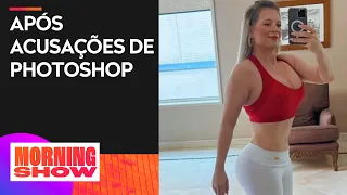 Joice Hasselmann faz vídeo para mostrar que foto da barriga não é montagem