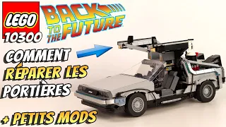 Comment résoudre le problème de portes de la DELOREAN LEGO 10300 Retour vers le futur et petits MODS