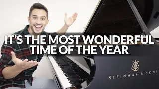 It's The Most Wonderful Time Of The Year - Andy Williams | Piano Cover + Sheet Music