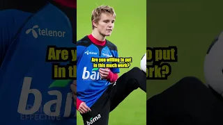 What Odegaard Did In His Youth To Go Pro!