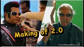 Robot 2 0 Movie Behind the Scenes   Rajinikanth   Akshay Kumar   Shankar   Enthiran 2 0 Making Video