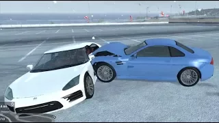 BeamNG vs. Rigs of Rods - Crash Testing 3