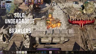 Divinity: Original Sin 2 {SOLO} Undead Rogue vs Brawlers