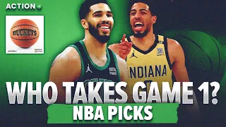 Will Jayson Tatum & Boston Celtics DOMINATE Indiana Pacers in Game 1? NBA Playoff Picks | Buckets