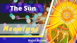 19 The Sun the Book of Thoth Tarot deck card meanings