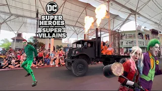 DC Super Heroes & Super Villains Parade (2023) - Warner Bros Movie World