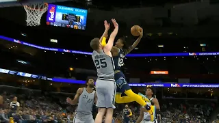 Ja Morant shocks the world with most insane poster dunk of career vs Spurs 😵