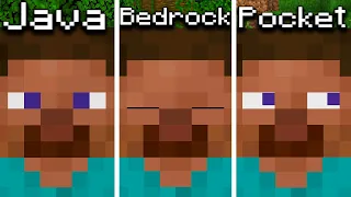 Java vs Bedrock vs Pocket