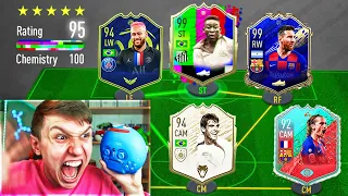 195 RATED GLITCH CARD FUT DRAFT!! (FIFA 20)