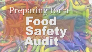 Preparing for a Food Safety Audit