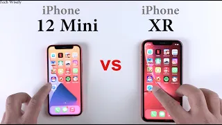 iPhone 12 Mini vs iPhone XR : Speed Test + Size Comparison + Ram Management