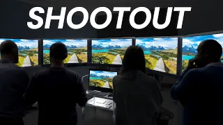 ShootOut Best TV 2023: 7 video experts rate the 5 best OLED TVs in a blind test!