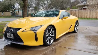 Texas Road Trip: Lexus LC500 V8 2020