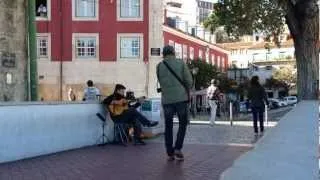 Busking @ Lisbon, Portugal