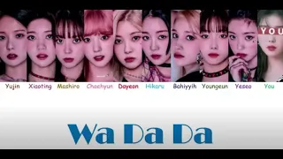 [Karaoke] Wa Da Da-Kep1er ft. You 10 members ver.