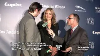 NPBFF 2014 Drew & Elena talk w Eric Blair "Our Man in Tehran"
