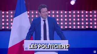 Guillaume Peltier, discours du meeting de lancement de campagne des élections européennes 2024