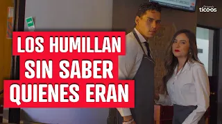 Los humillan sin saber quienes eran