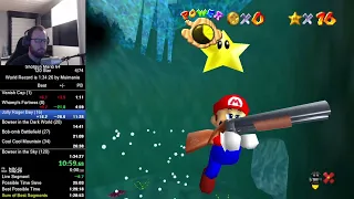 Shotgun Mario 64 - 120 Star Speedrun in 1:30:58