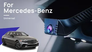 Fitcamx dash cam for Mercedes Benz