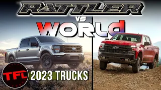 Here's How the 2023 Ford F-150 RATTLER Shakes Up the World of Off-Road Pickup Trucks!
