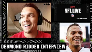 Desmond Ridder joins NFL Live ahead of the 2022 NFL Draft 👀👏