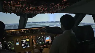 김포 국립항공박물관 B747-400 Mock-up 조종체험