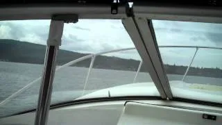 Seatrial on a Bayliner 2455 year 2000