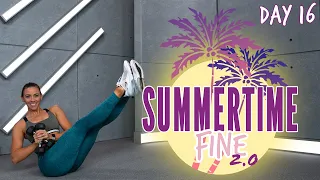 50 Minute Cardio and Abs Workout | Summertime Fine 2.0 - Day 16