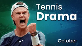 Tennis Angry Moments & Drama 2022 - October