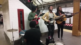 Beatles cover band New York Subway