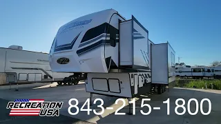 2024 Keystone Fuzion Impact 415 - TRI-Axle 5th Wheel Toy Hauler #recreationusa #toyhauler #rv